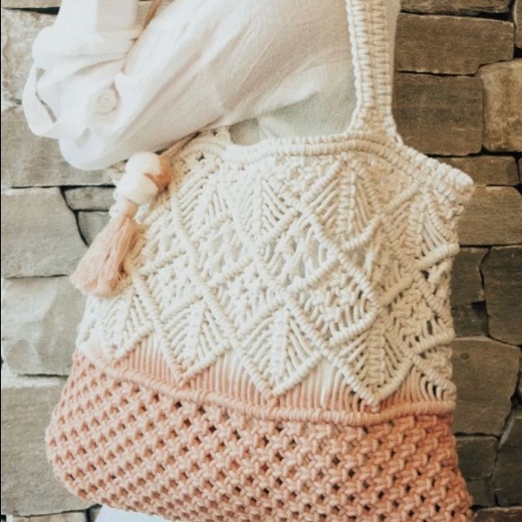 Ombré Macreme Bag - Picture 3 of 4